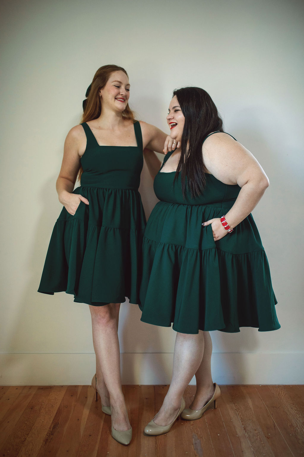 Journey Dress in Evergreen