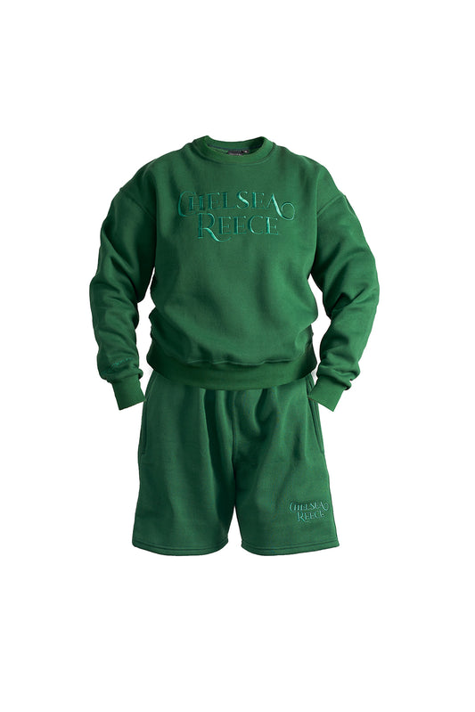 Crew-neck in Chelsea Green