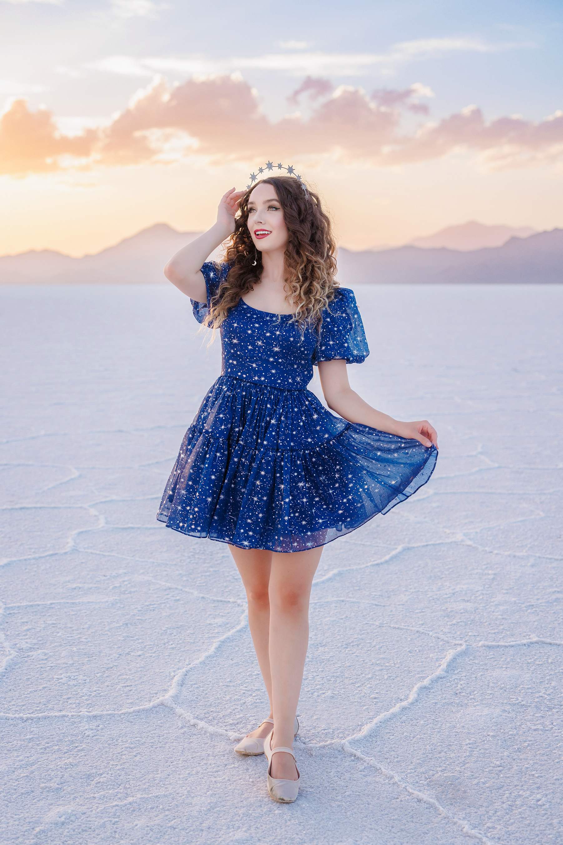 princess in the sky dresses Luxury Sky Blue Girl Dresses Off The Shoulder with Bowknot Princess J034