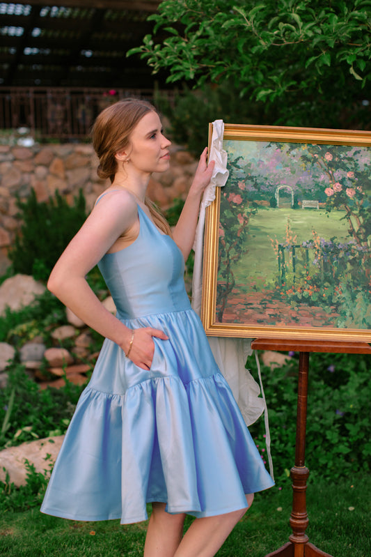 The Satin Journey Dress