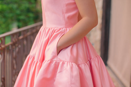 Dream Dress in Peony Pink
