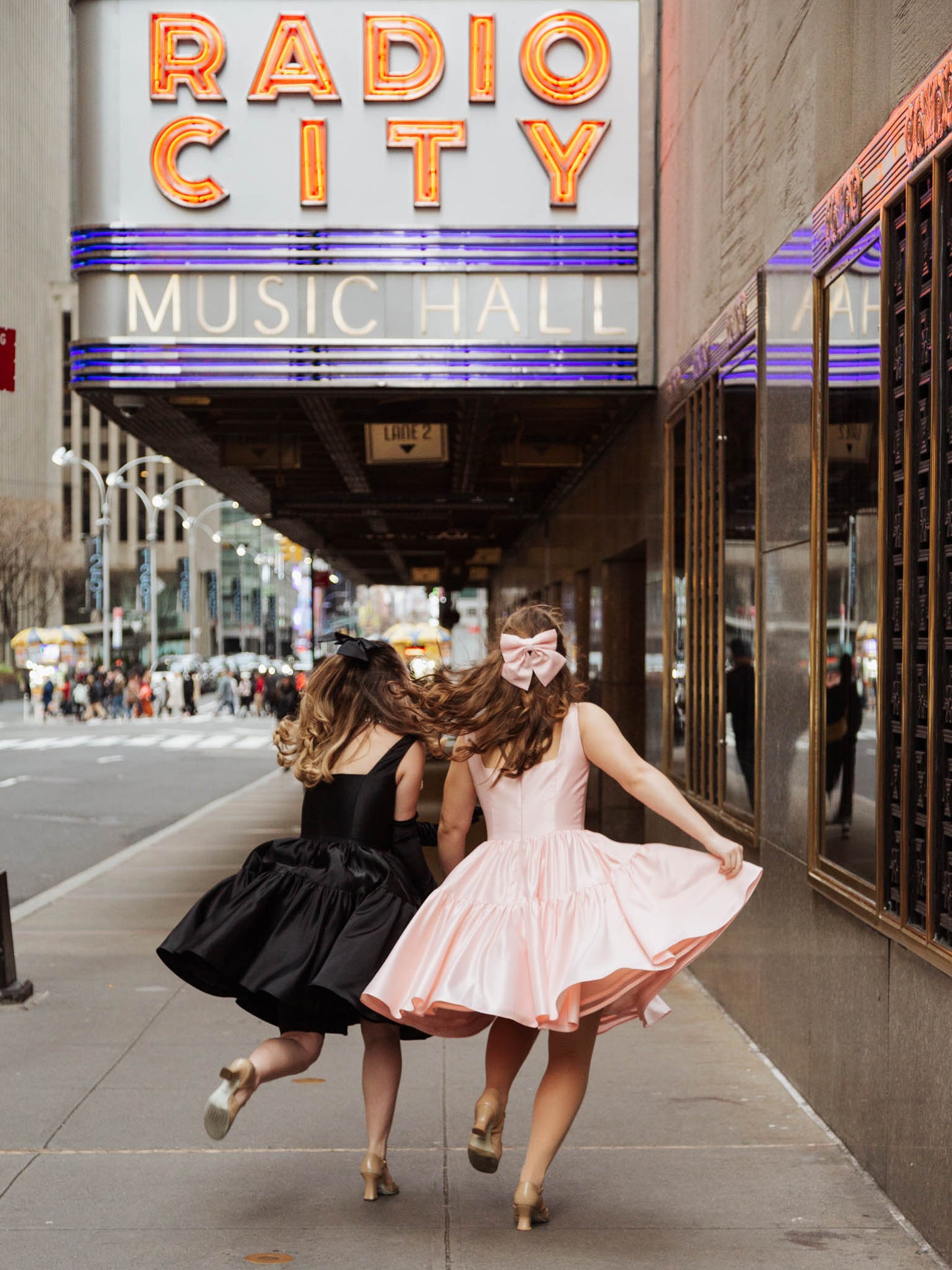Gorgeous Blue Satin Hair Bow