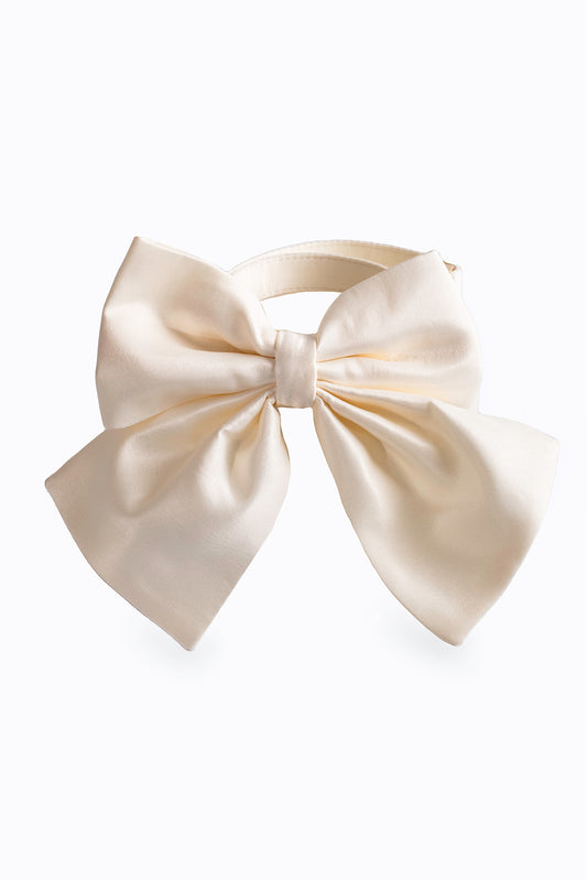 Bestie Pet Bow in Ivory