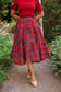 **PRE-ORDER** The Madonna Skirt in Holiday Plaid