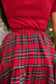 **PRE-ORDER** The Madonna Skirt in Holiday Plaid