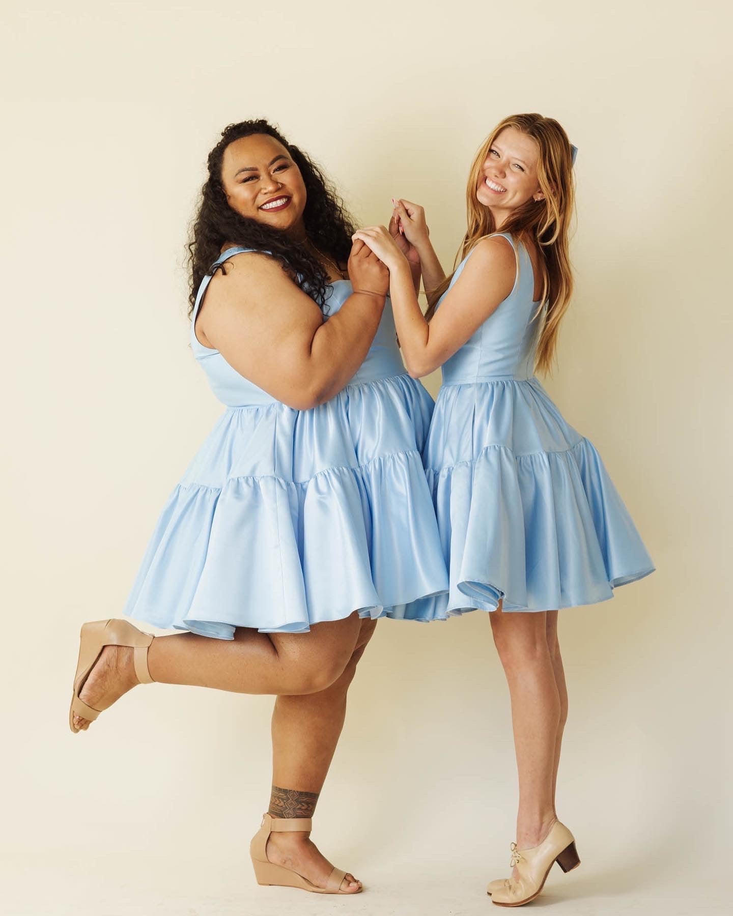 fun blue dresses Endless Blue Skies Dress for Girls Small
