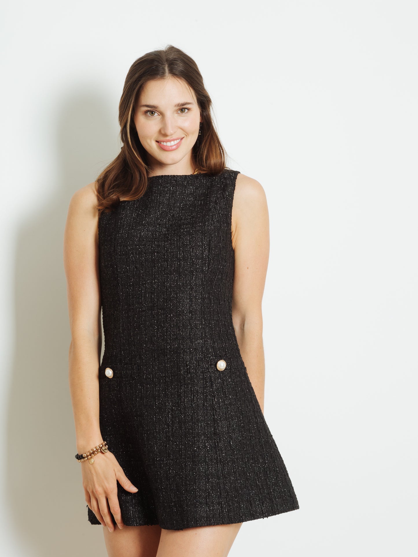 Classic Dress in Odile Black