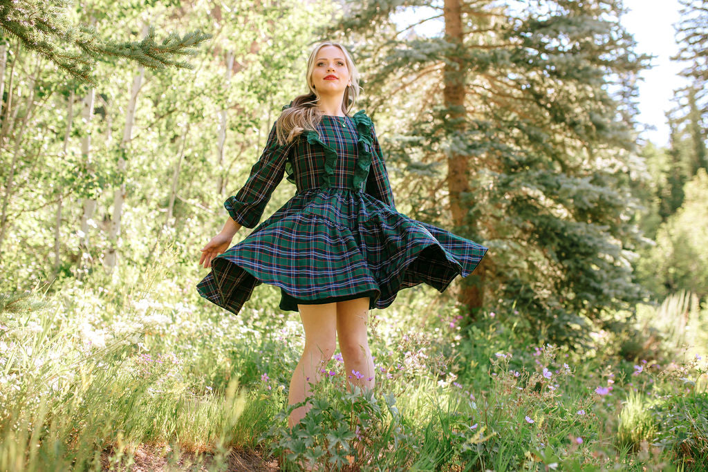 Beth Dress in Homeland Plaid | Whimsically Feminine Timeless Twirly-Worthy Dresses & Hair Bows | ChelseaReece.com Chelsea Reece Beth Dress in Homeland Plaid | Whimsically Feminine Timeless Twirly-Worthy Dresses & Hair Bows | ChelseaReece.com Chelsea Reece