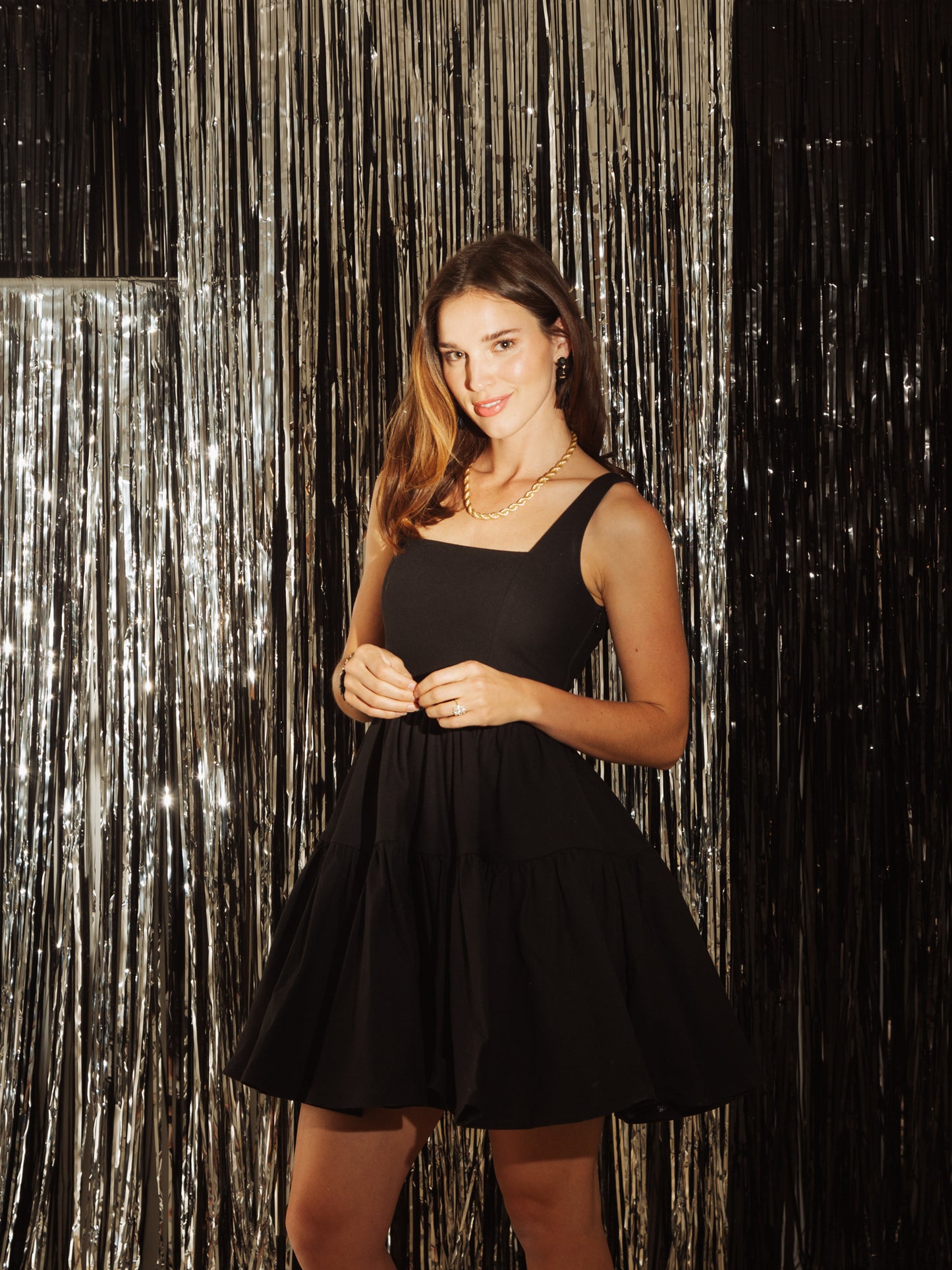 Journey dress in Odile Black