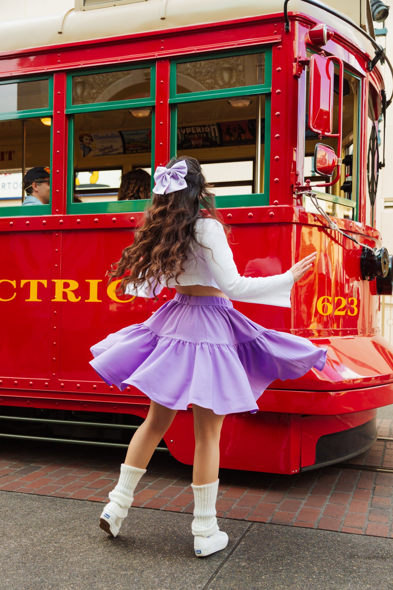 *PRE-ORDER* The Twirl Skirt in Palace Purple