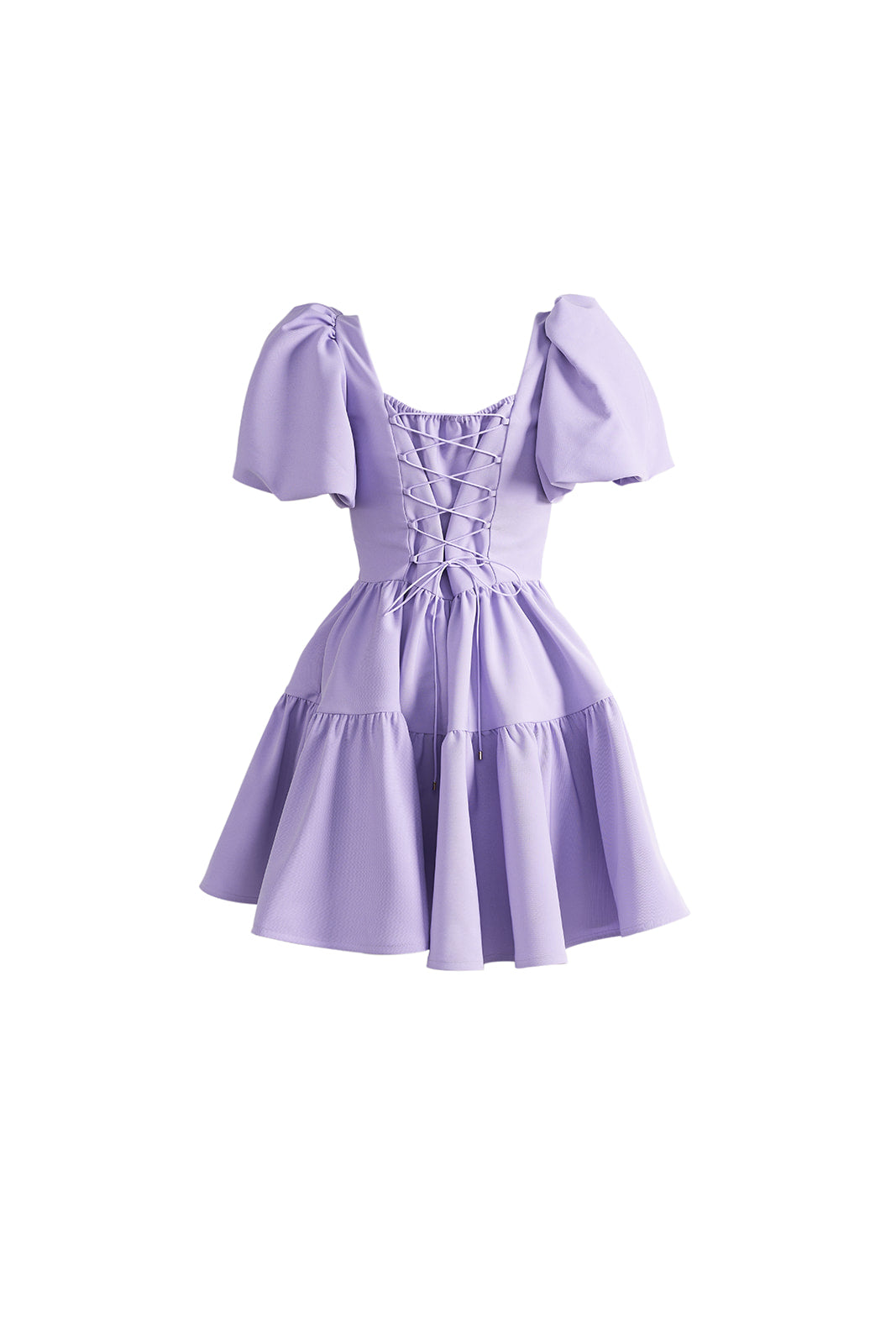 Princess Puff Dress in Palace Purple