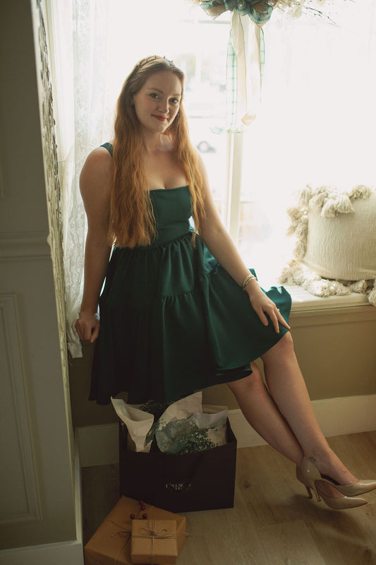 Journey Dress in Evergreen