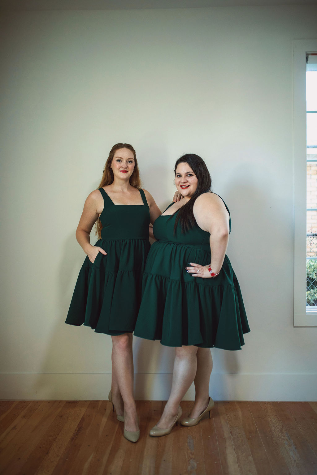 Journey Dress in Evergreen