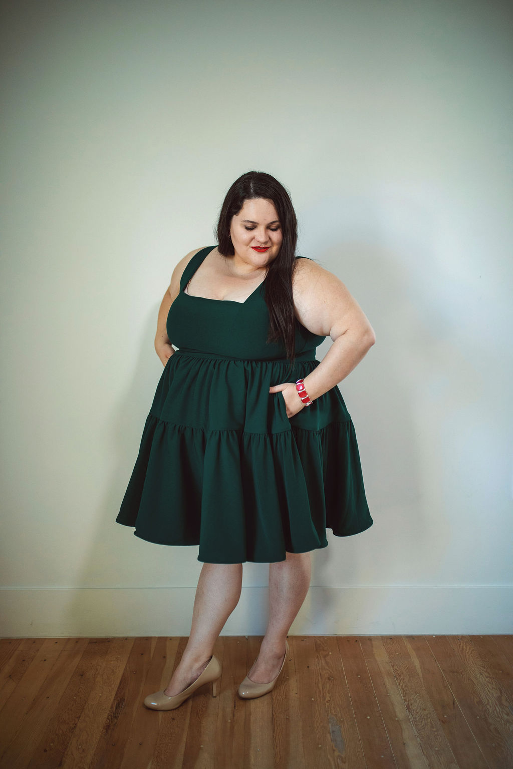 Journey Dress in Evergreen