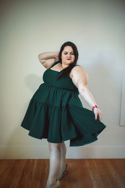 Journey Dress in Evergreen