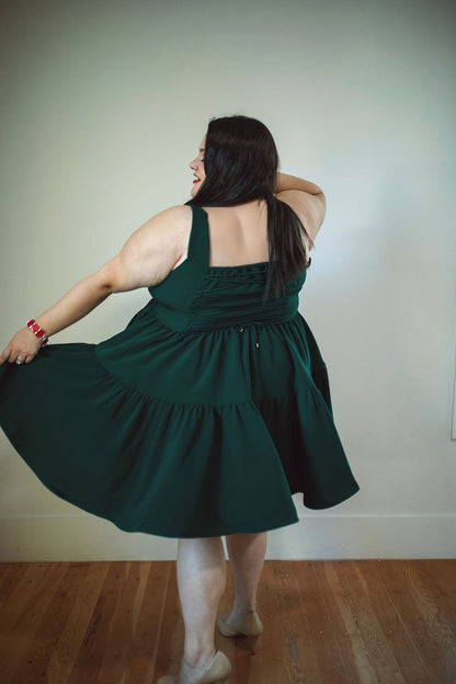 Journey Dress in Evergreen