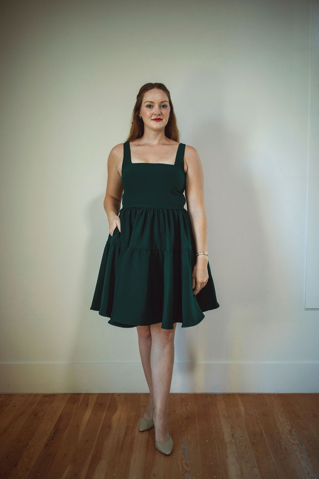 Journey Dress in Evergreen