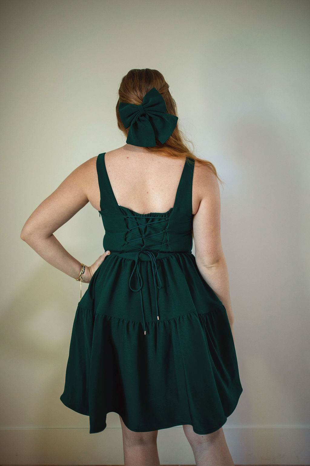 Journey Dress in Evergreen