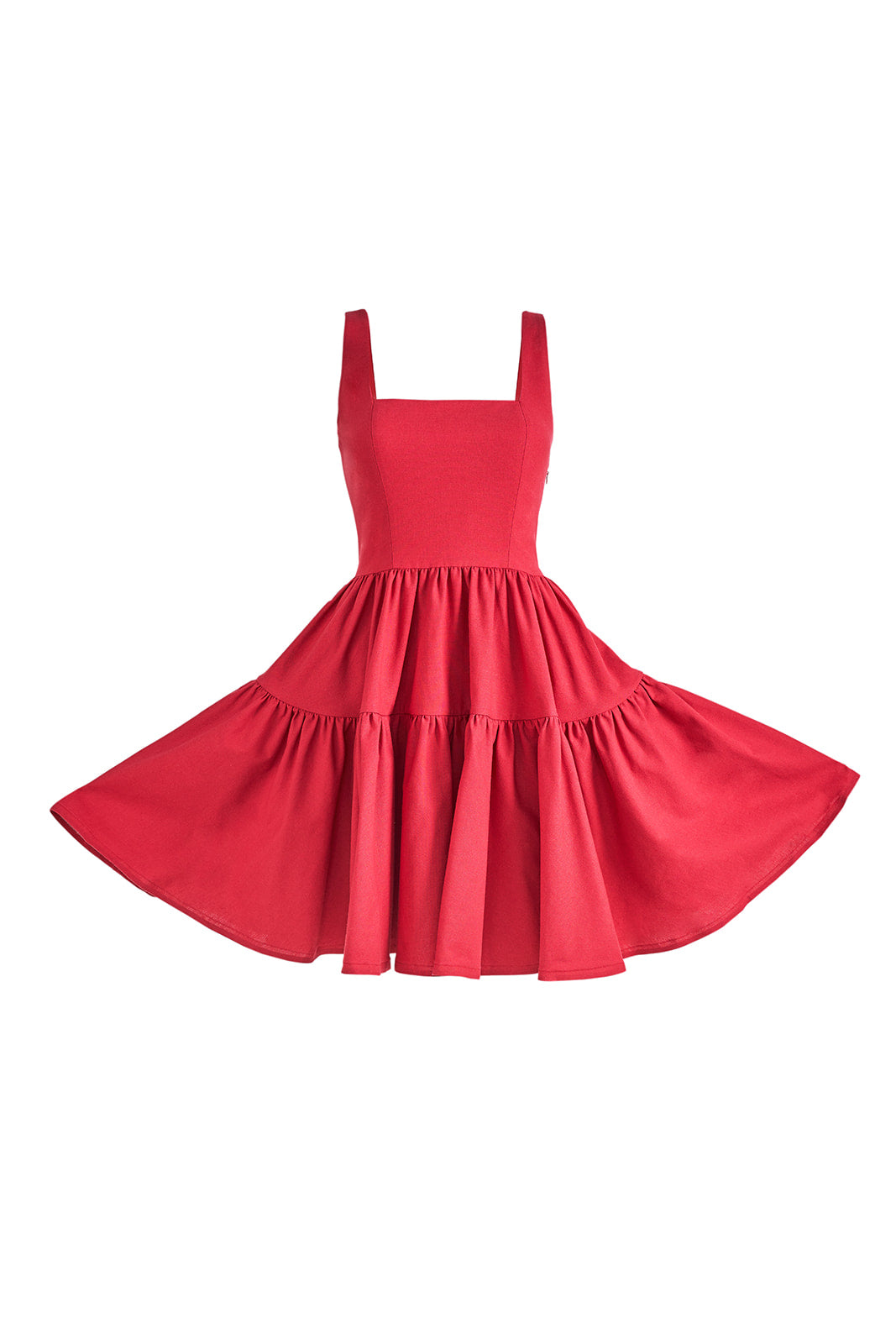 Journey dress in Poppy Red