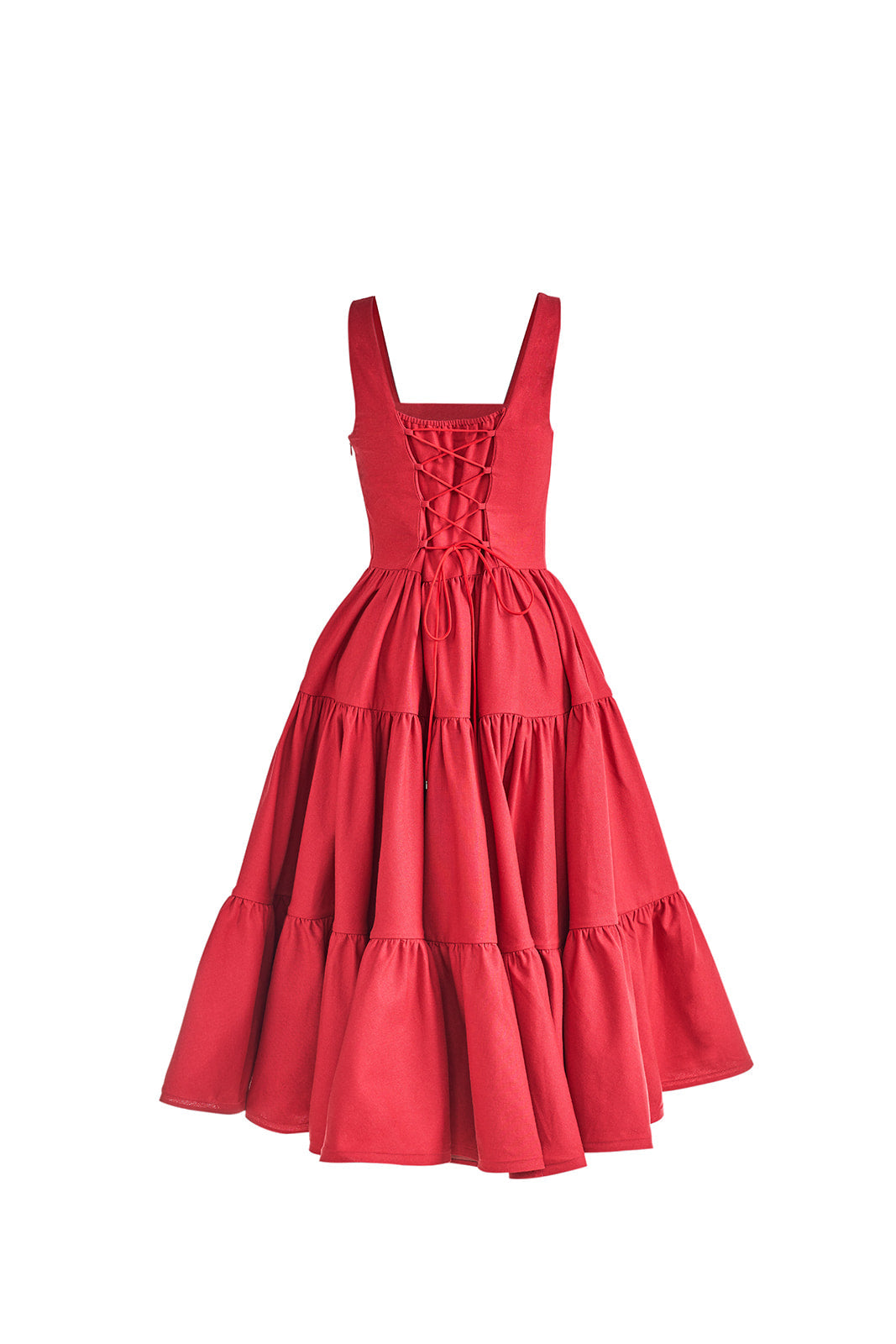 Madonna Midi Dress in Poppy 18/20