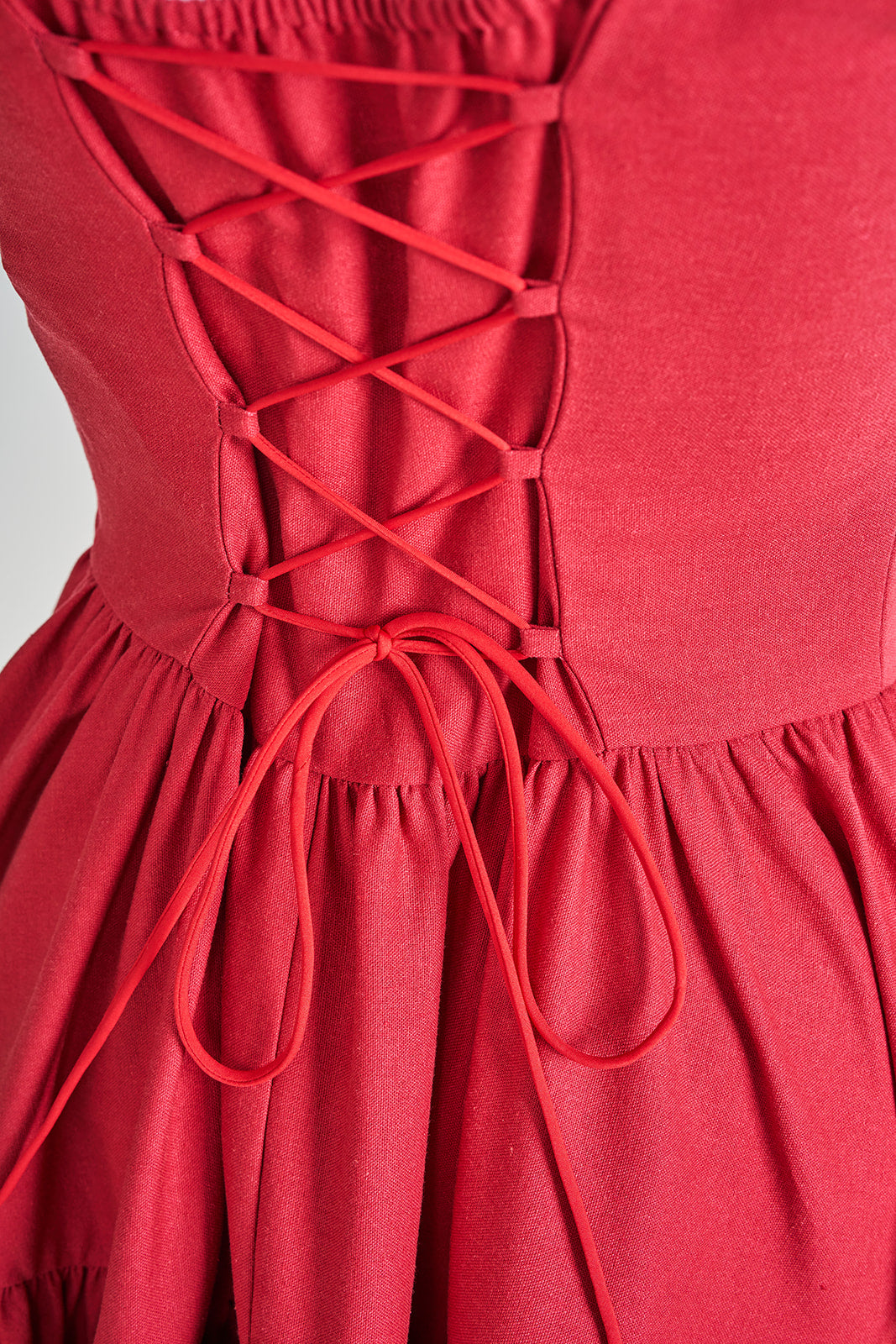 Journey dress in Poppy Red