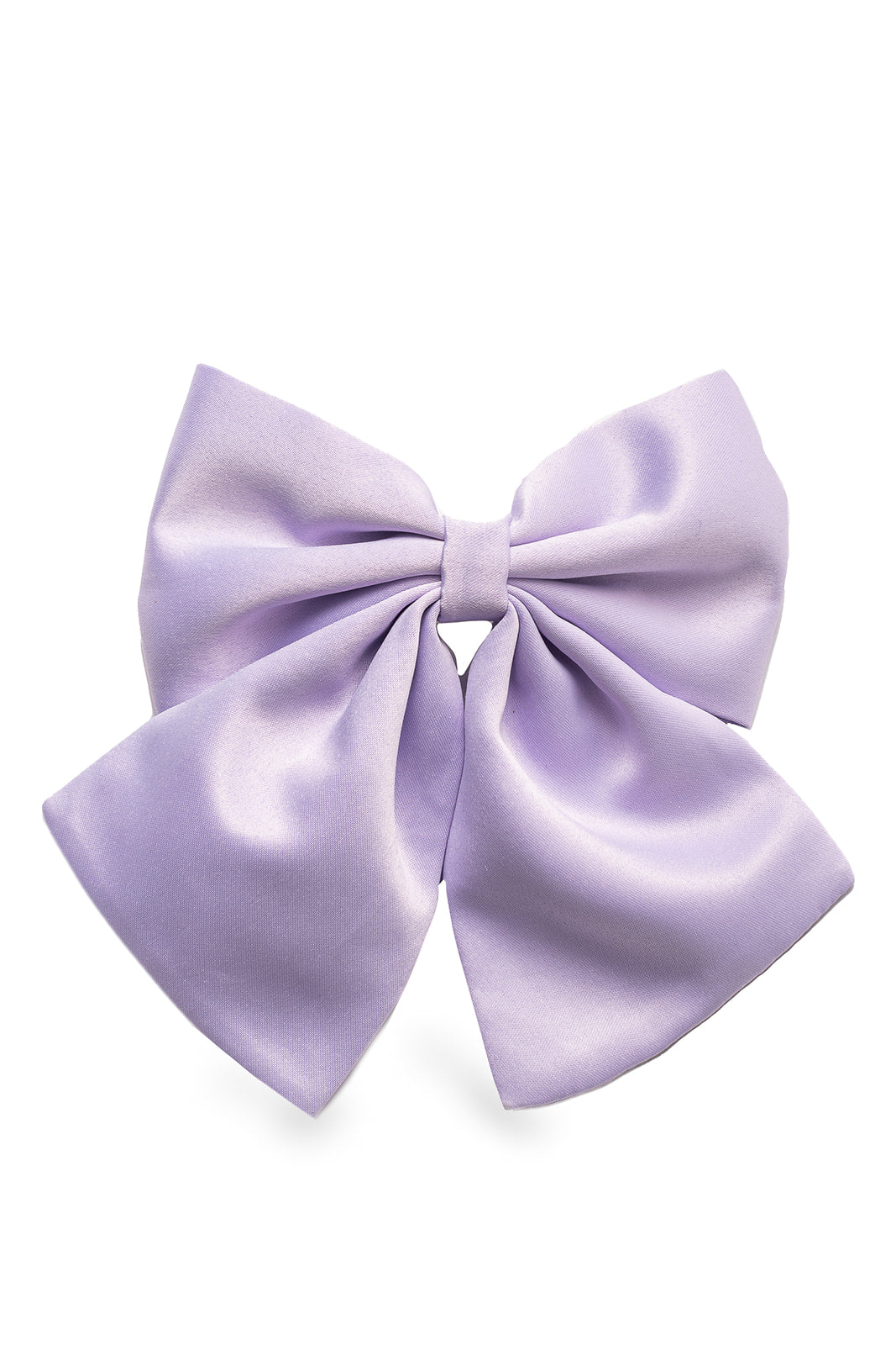 Hair Bow in Gorgeous Lavender Satin