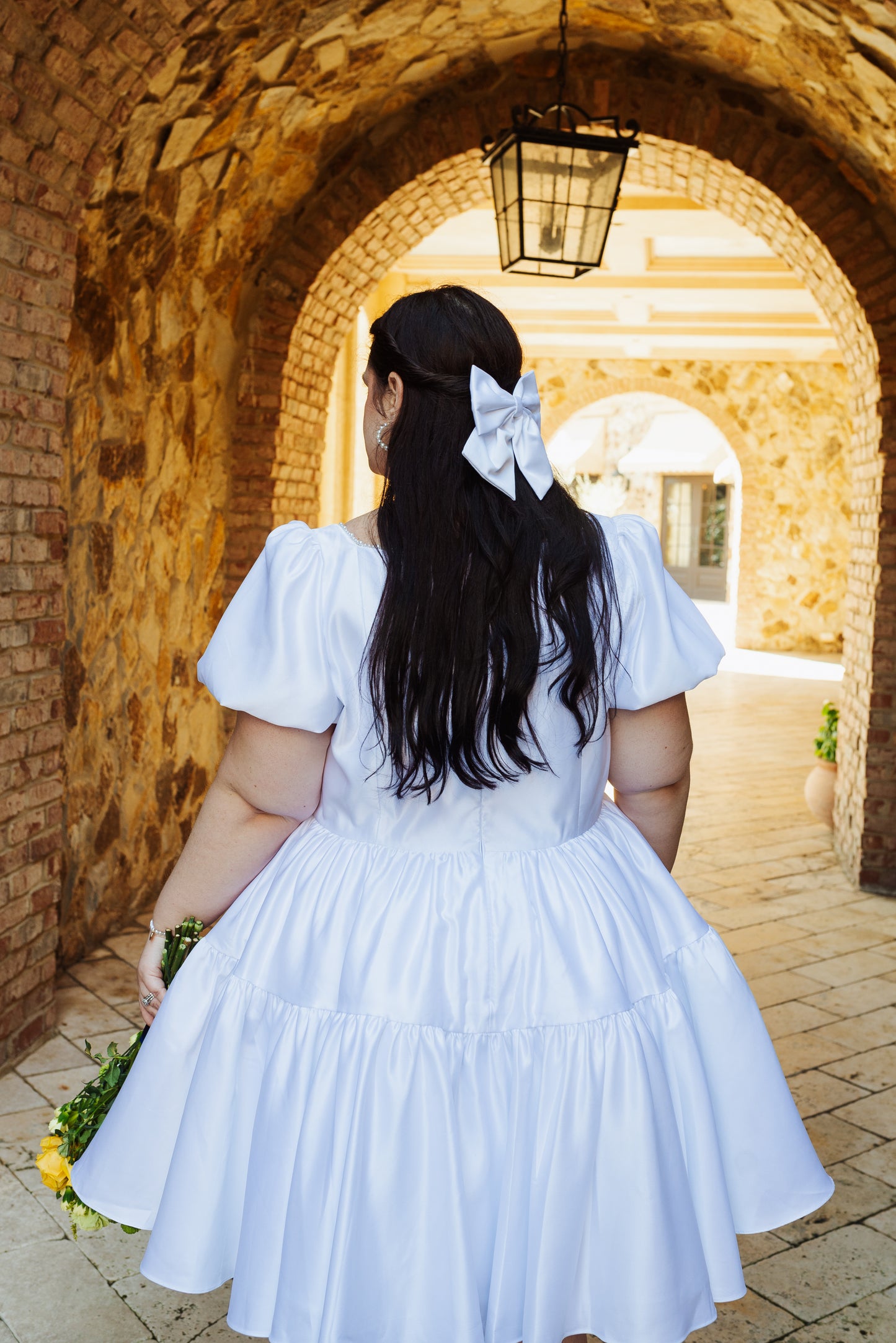 **Pre-Order** The Wendy Dress - Deluxe - in Bridal White