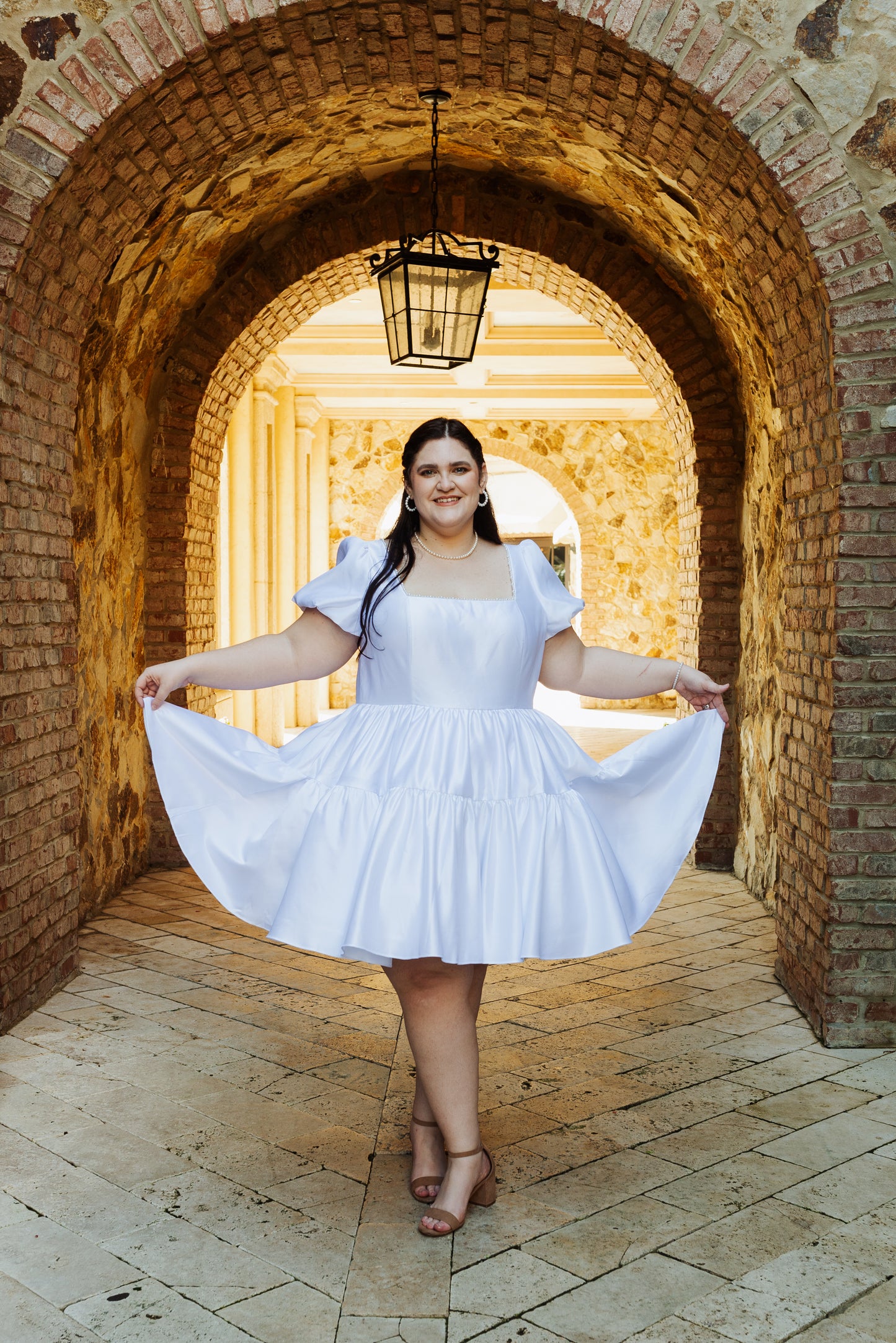 **Pre-Order** The Wendy Dress - Deluxe - in Bridal White