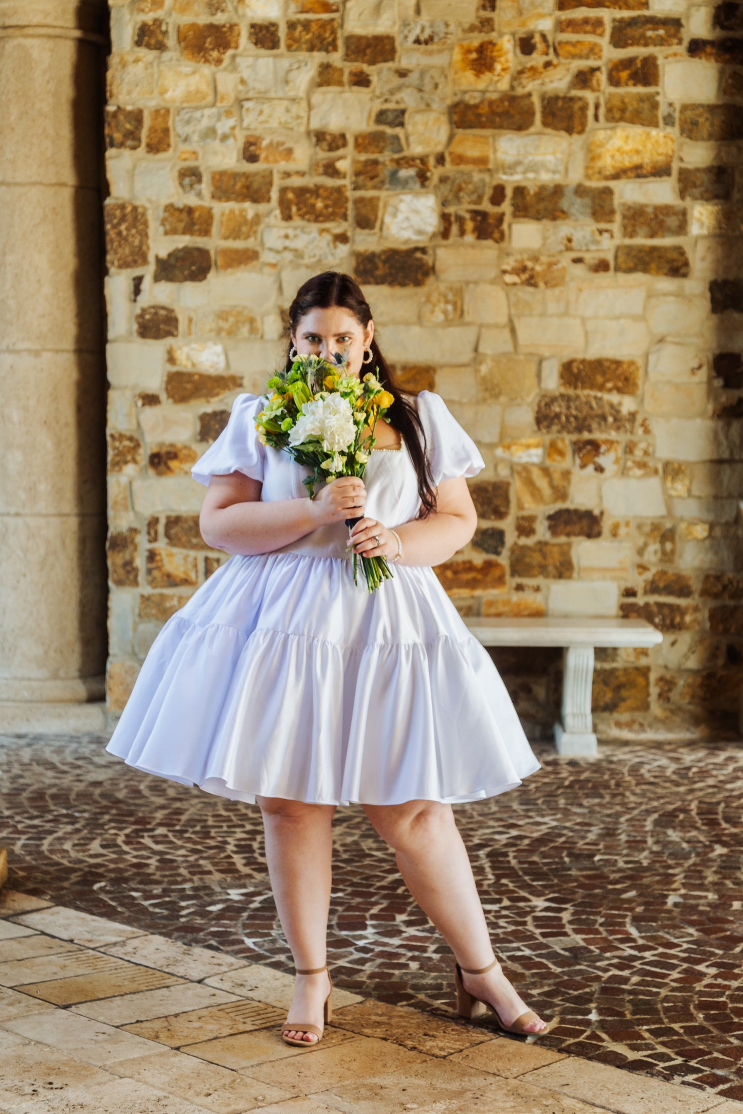 **Pre-Order** The Wendy Dress - Deluxe - in Bridal White