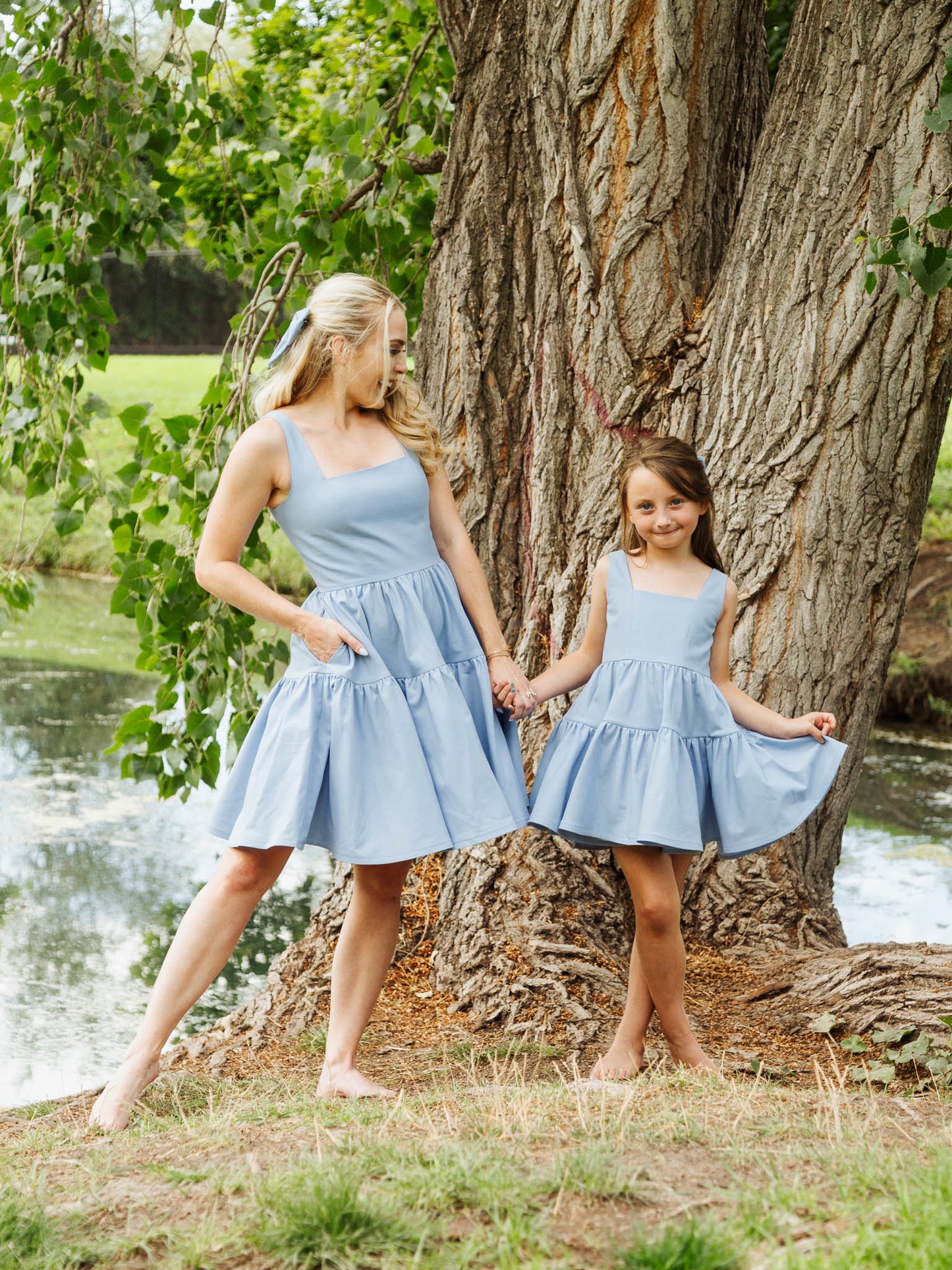 Journey dress in Cloudy Blue