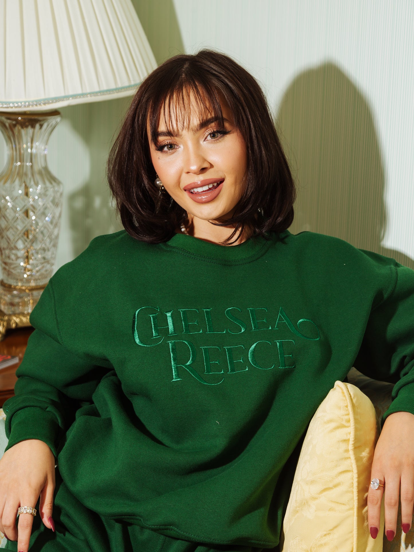 The Join the Crew-neck in Chelsea Green