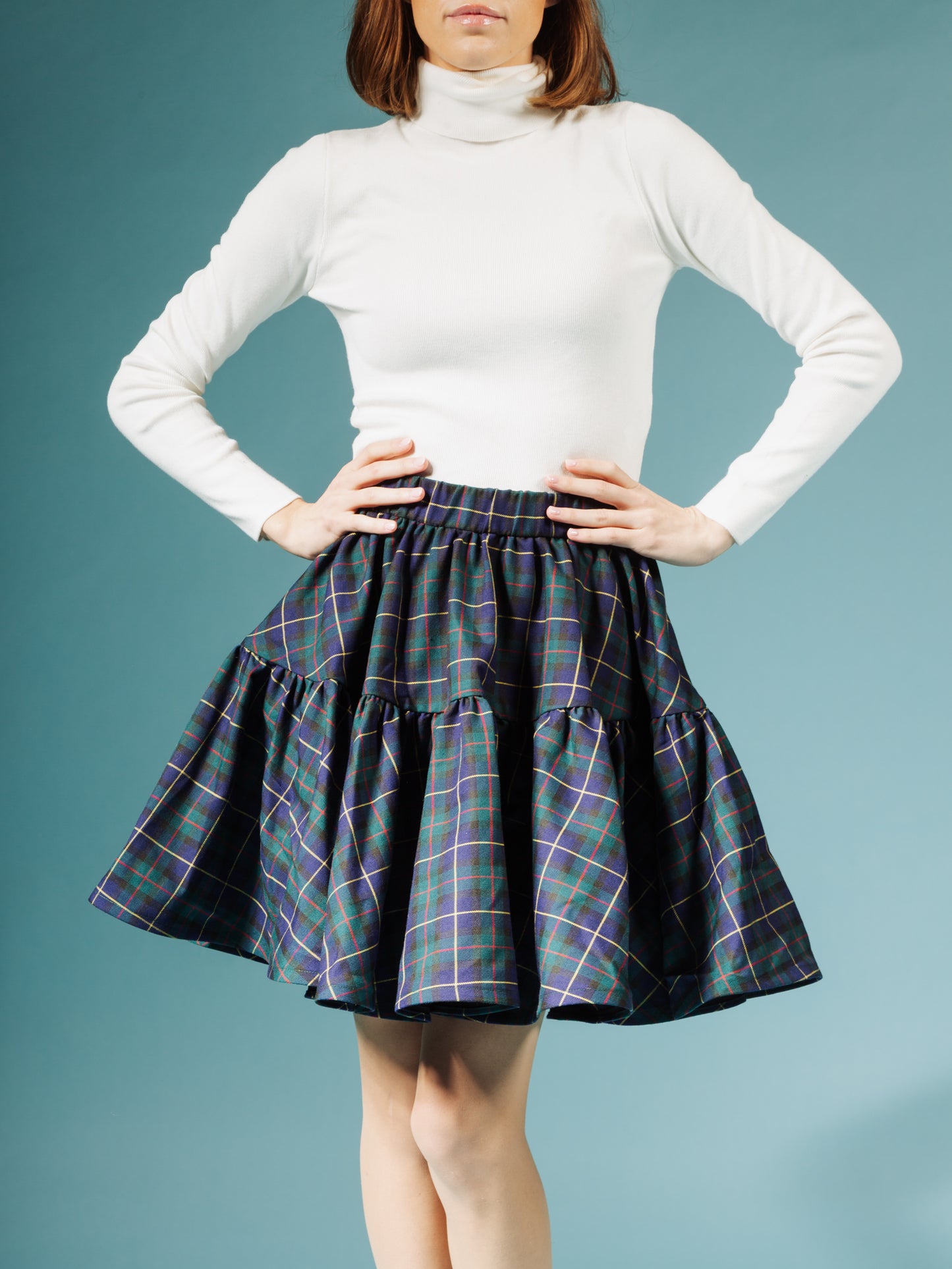 *IN STOCK* The Twirl Skirt in Rory Plaid