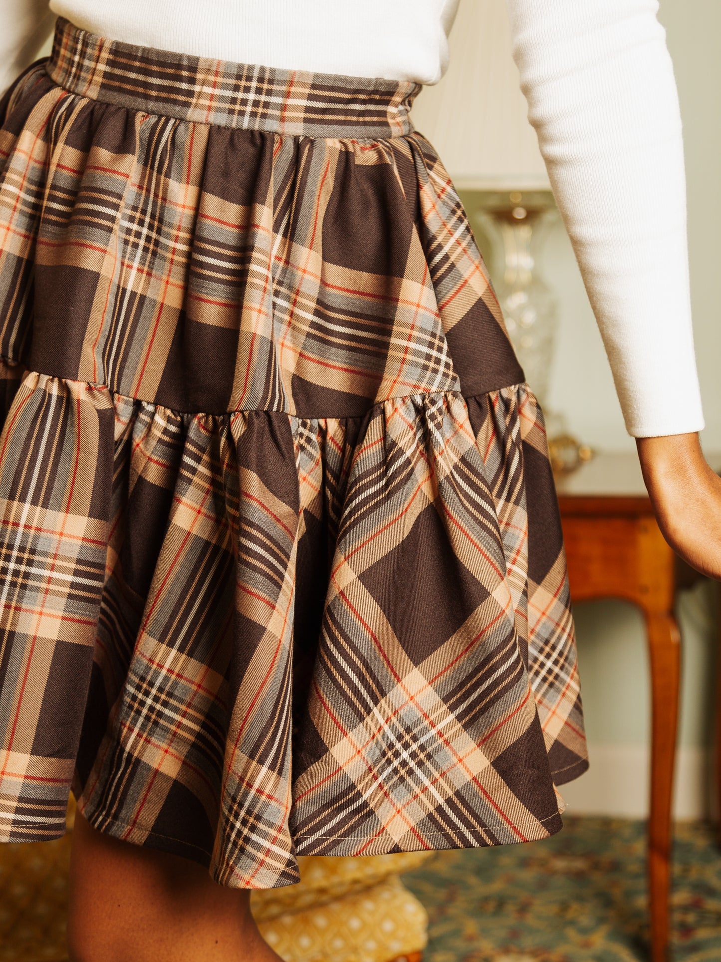 *IN STOCK* The Twirl Skirt in Fable Plaid