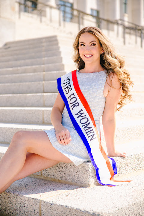 The Votes for Women Sash - In Stock Now!