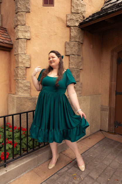 Madonna Dress in Tourmaline Teal