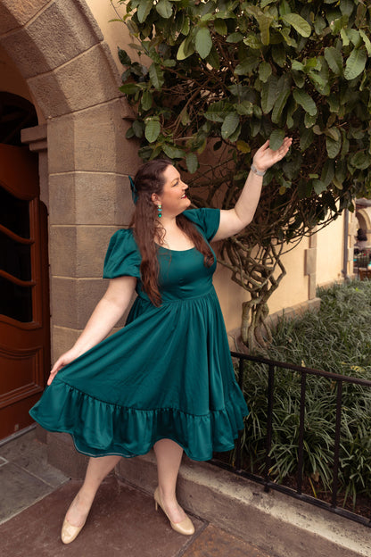 Madonna Dress in Tourmaline Teal