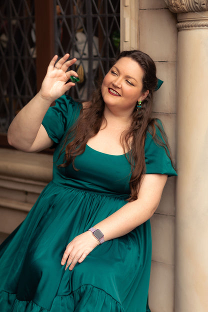 Madonna Dress in Tourmaline Teal