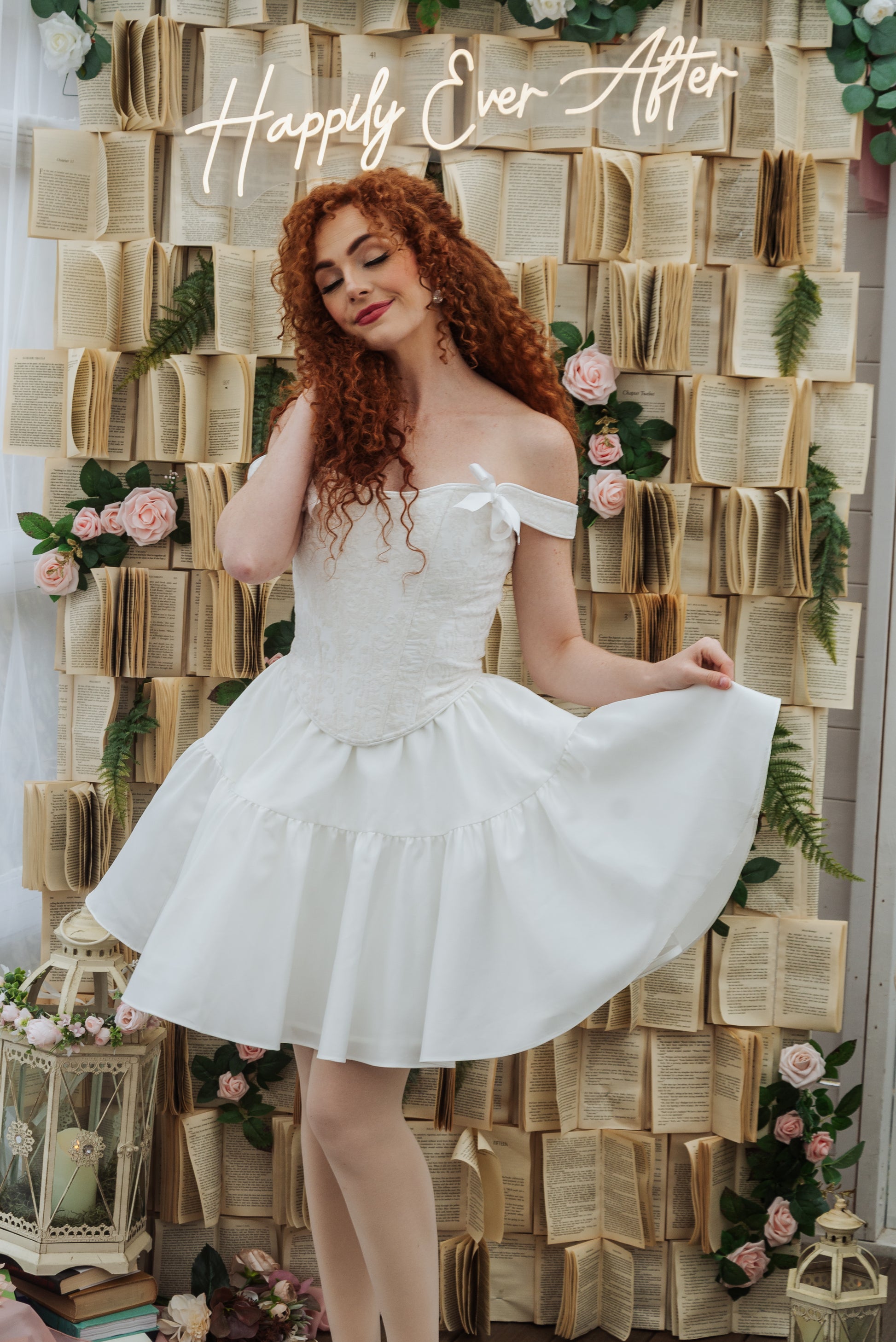 Bianca Corset Top | Whimsically Feminine Timeless Twirly-Worthy Matching Dresses, Tops, & Hair Bows | ChelseaReece.com Chelsea Reece Bianca Corset Top | Whimsically Feminine Timeless Twirly-Worthy Matching Dresses, Tops, & Hair Bows | ChelseaReece.com Chelsea Reece