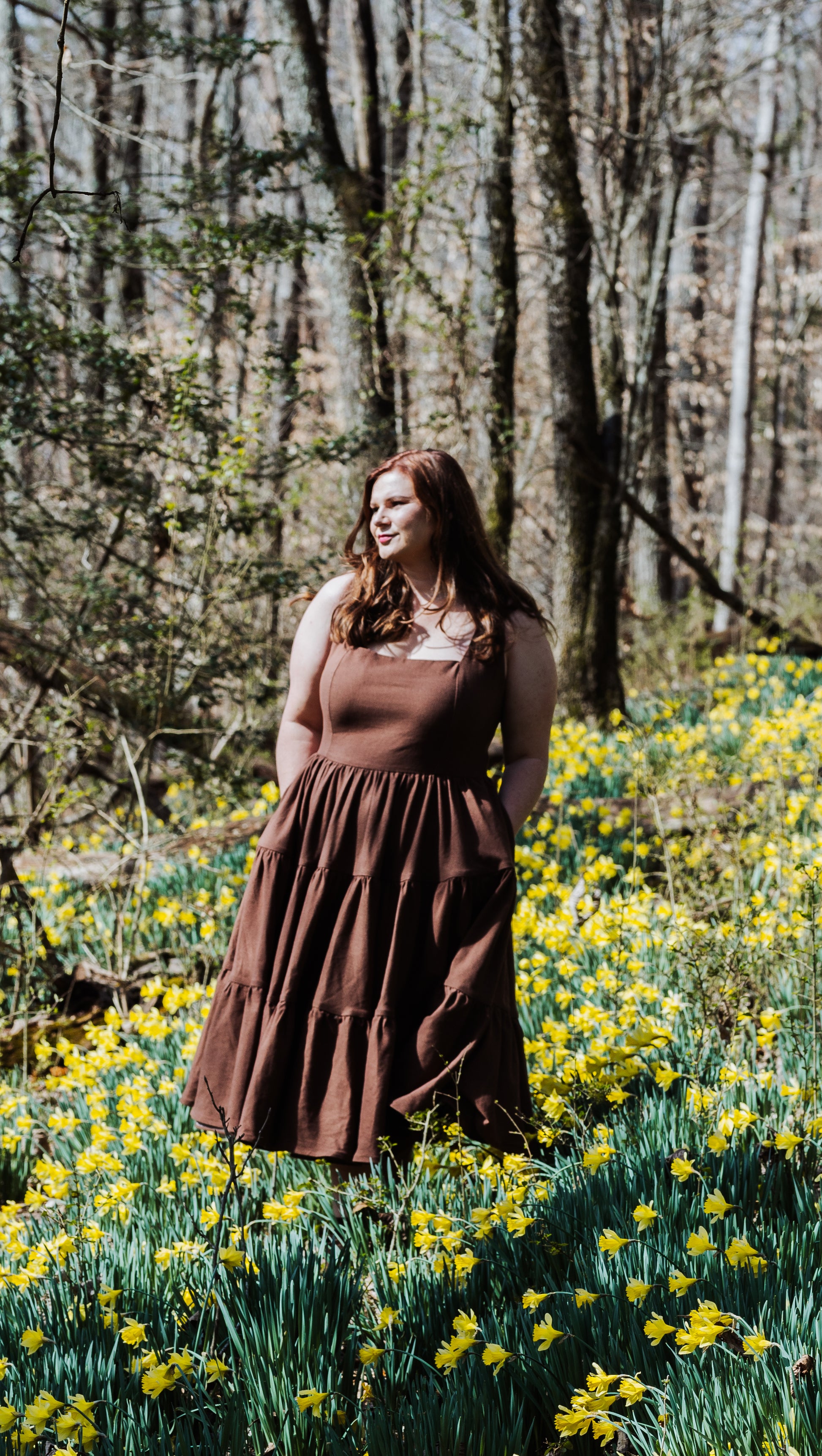 Madonna Dress in Nutmeg Brown | Whimsically Feminine Timeless Twirly-Worthy Dresses & Hair Bows | ChelseaReece.com Chelsea Reece Madonna Dress in Nutmeg Brown | Whimsically Feminine Timeless Twirly-Worthy Dresses & Hair Bows | ChelseaReece.com Chelsea Reece