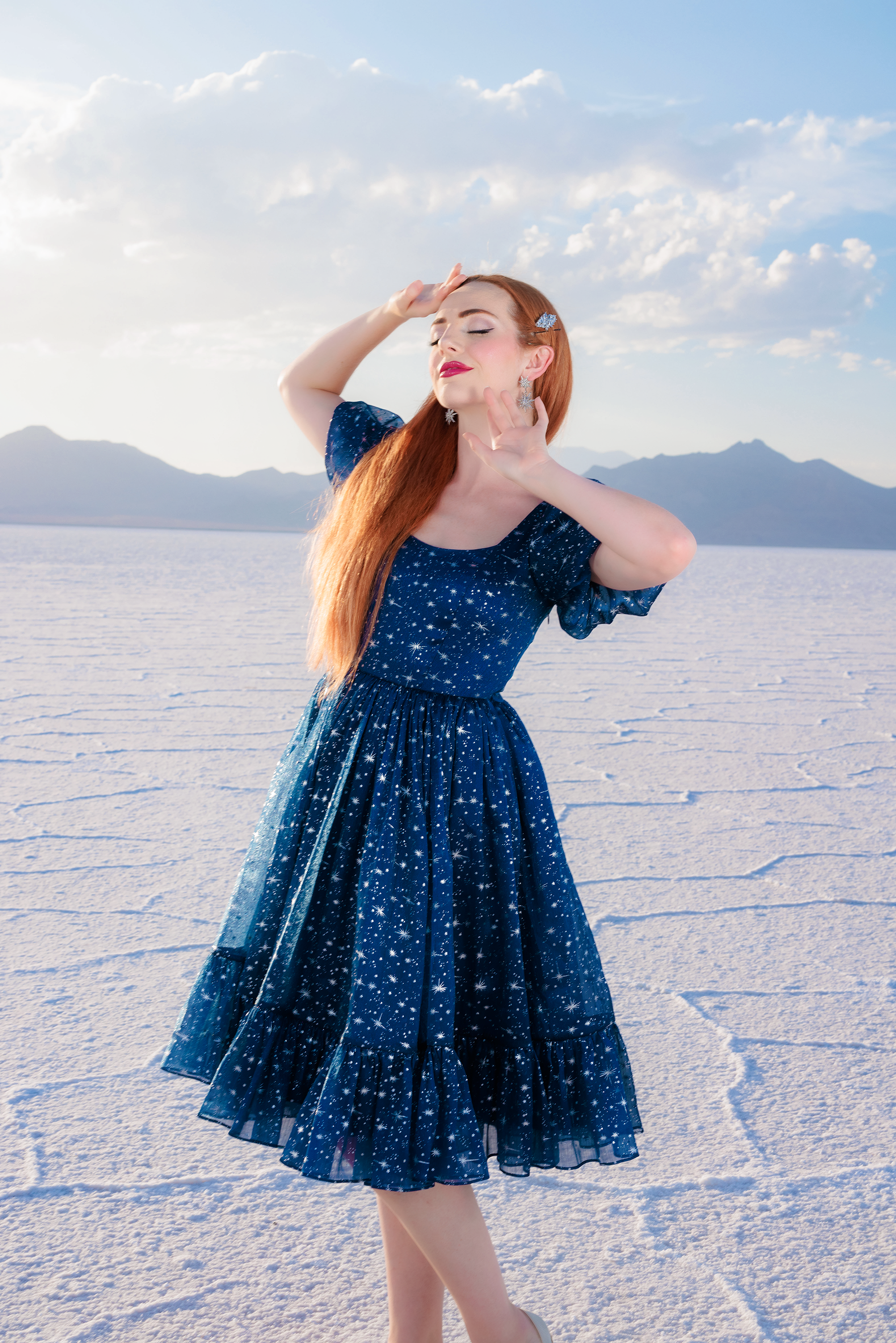 Novella Dress in Starlight | Whimsically Feminine Timeless Twirly-Worthy Dresses & Hair Bows | ChelseaReece.com Chelsea Reece Novella Dress in Starlight | Whimsically Feminine Timeless Twirly-Worthy Dresses & Hair Bows | ChelseaReece.com Chelsea Reece