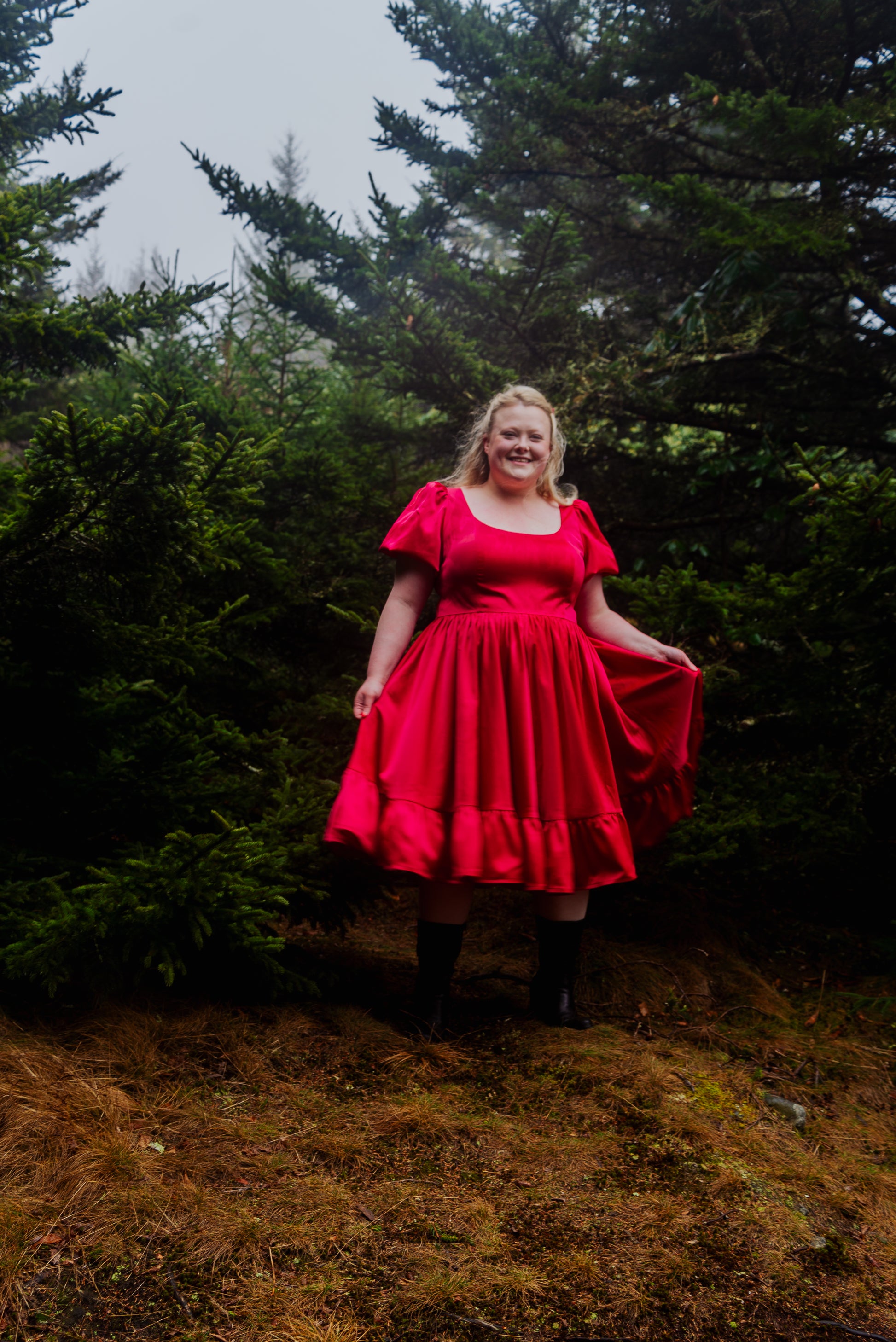 Novella Dress in Ruby Red | Whimsically Feminine Timeless Twirly-Worthy Dresses & Hair Bows | ChelseaReece.com Chelsea Reece Novella Dress in Ruby Red | Whimsically Feminine Timeless Twirly-Worthy Dresses & Hair Bows | ChelseaReece.com Chelsea Reece