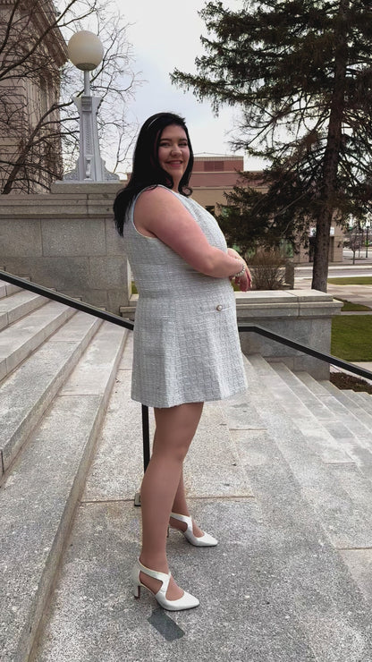 Classic Dress in Baby Blue