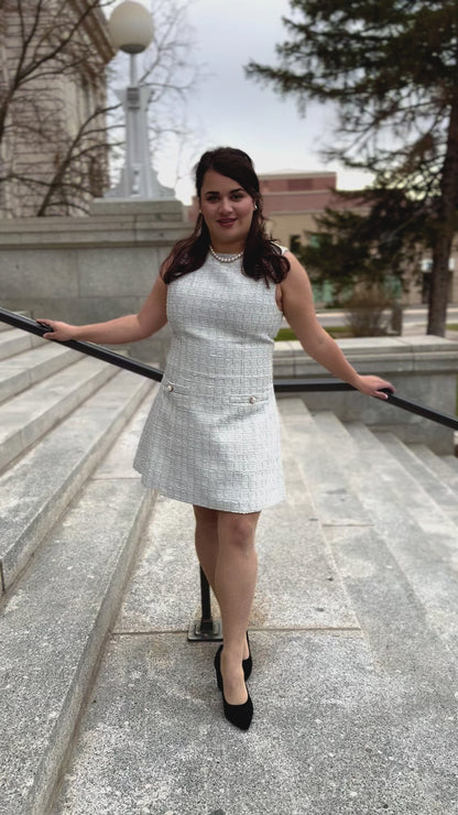 Classic Dress in Baby Blue