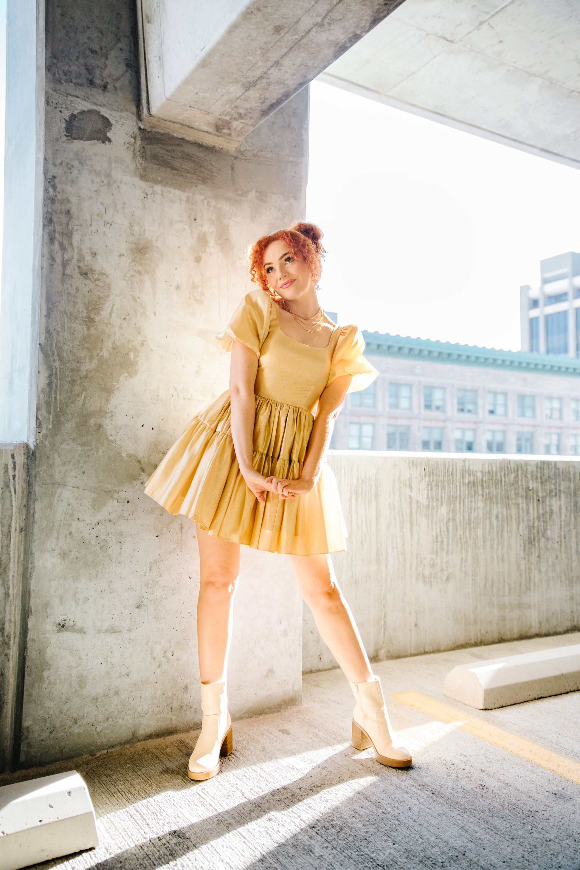 Princess Puff Dress - Deluxe - in Gold | Whimsically Feminine Timeless Twirly-Worthy Dresses & Hair Bows | ChelseaReece.com Chelsea Reece Princess Puff Dress - Deluxe - in Gold | Whimsically Feminine Timeless Twirly-Worthy Dresses & Hair Bows | ChelseaReece.com Chelsea Reece