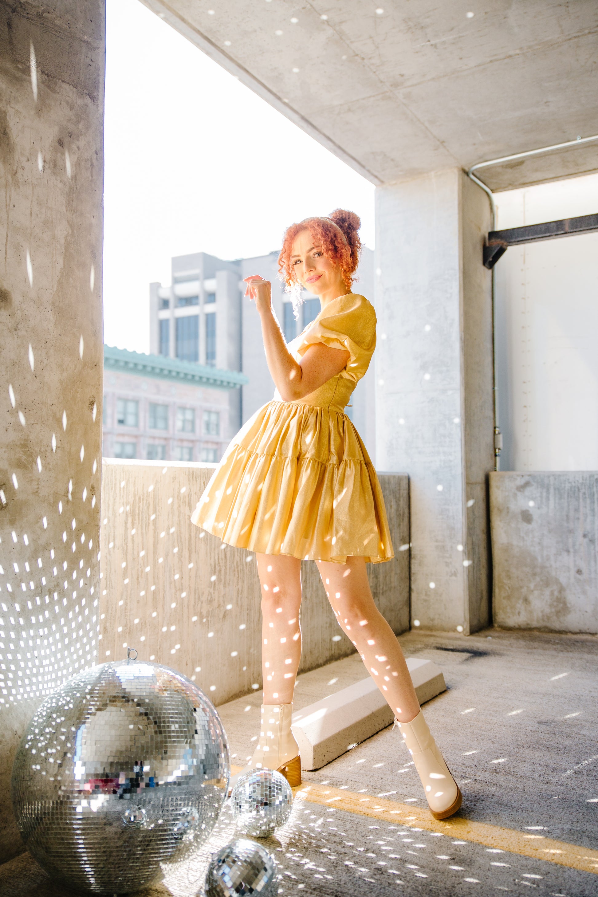 Princess Puff Dress - Deluxe - in Gold | Whimsically Feminine Timeless Twirly-Worthy Dresses & Hair Bows | ChelseaReece.com Princess Puff Dress - Deluxe - in Gold | Whimsically Feminine Timeless Twirly-Worthy Dresses & Hair Bows | ChelseaReece.com