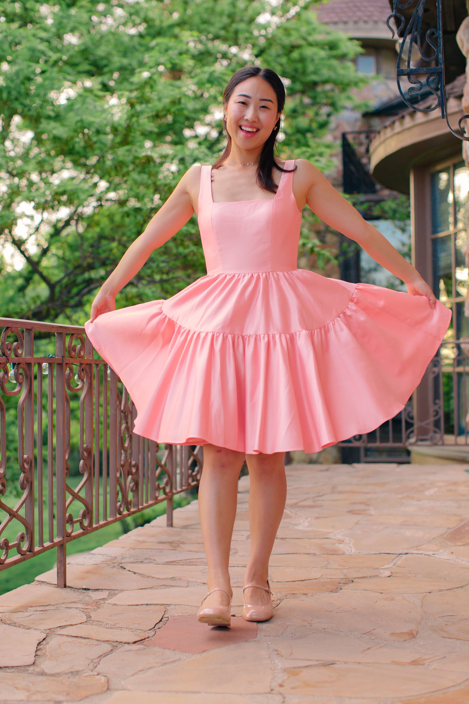 dresses that go with pink hair Think Pink: Spunky Styled Shoot Inspo for a Pink Wedding