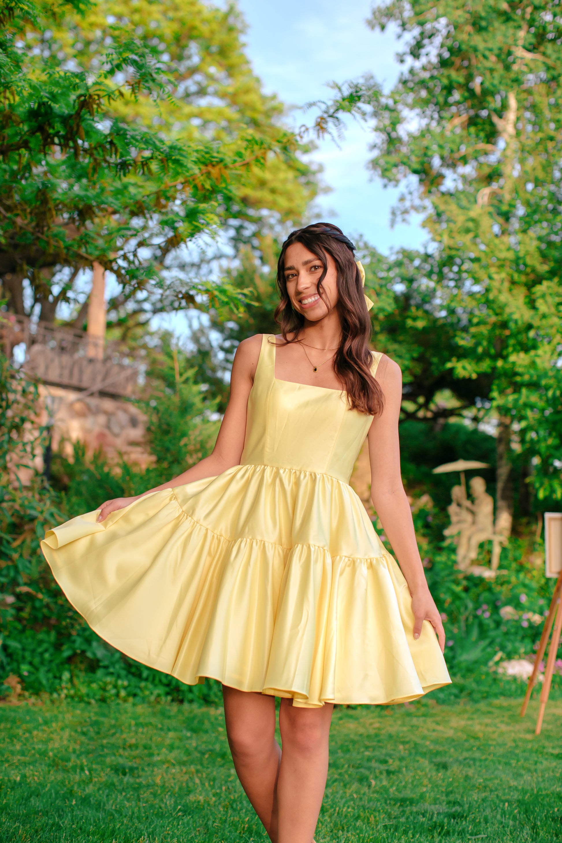The Dream Dress in Buttercup Yellow | Whimsically Feminine Timeless Twirly-Worthy Dresses & Hair Bows | ChelseaReece.com Chelsea Reece The Dream Dress in Buttercup Yellow | Whimsically Feminine Timeless Twirly-Worthy Dresses & Hair Bows | ChelseaReece.com Chelsea Reece