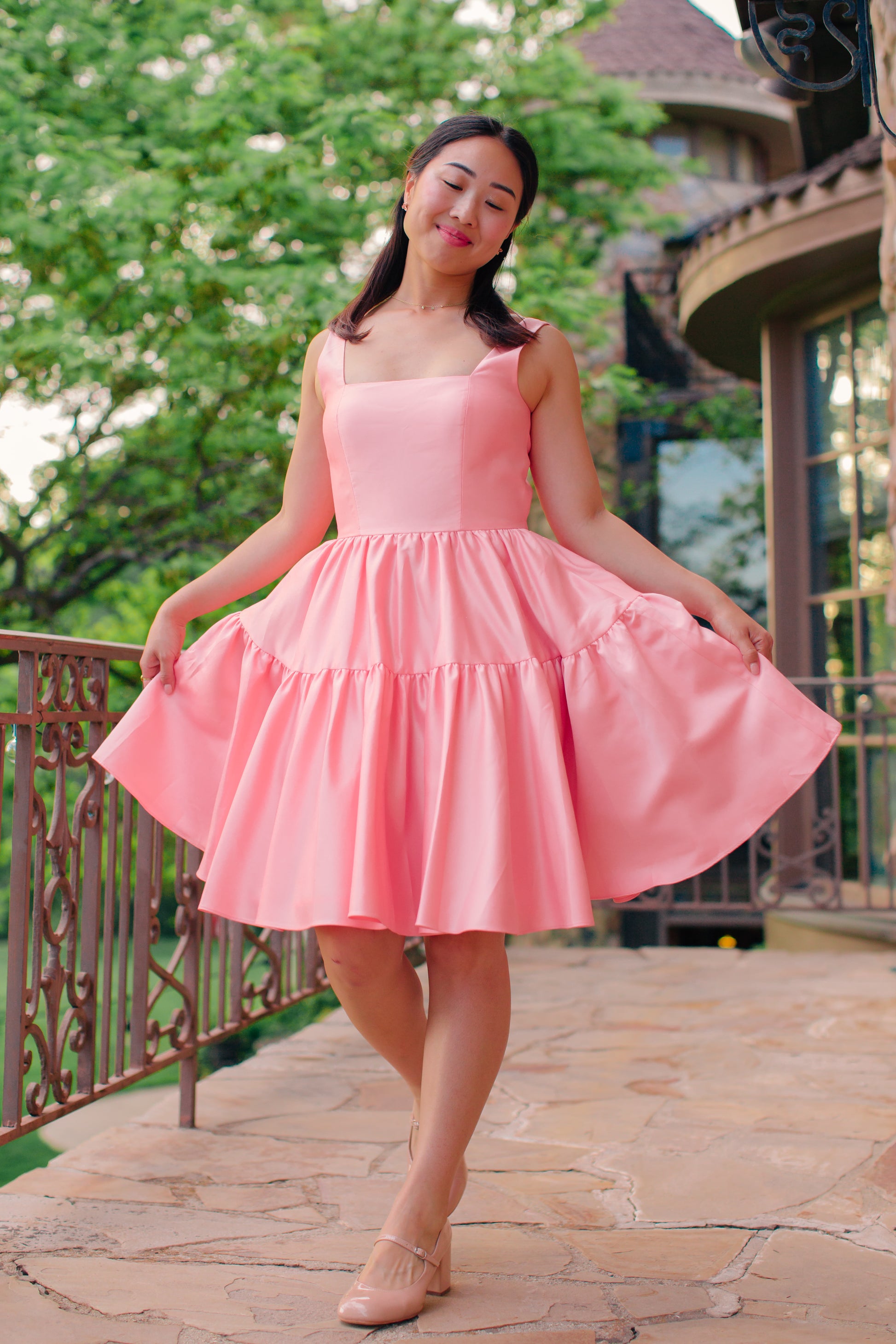 feminine pink dress Feminine Energy Dress L / FP Natural