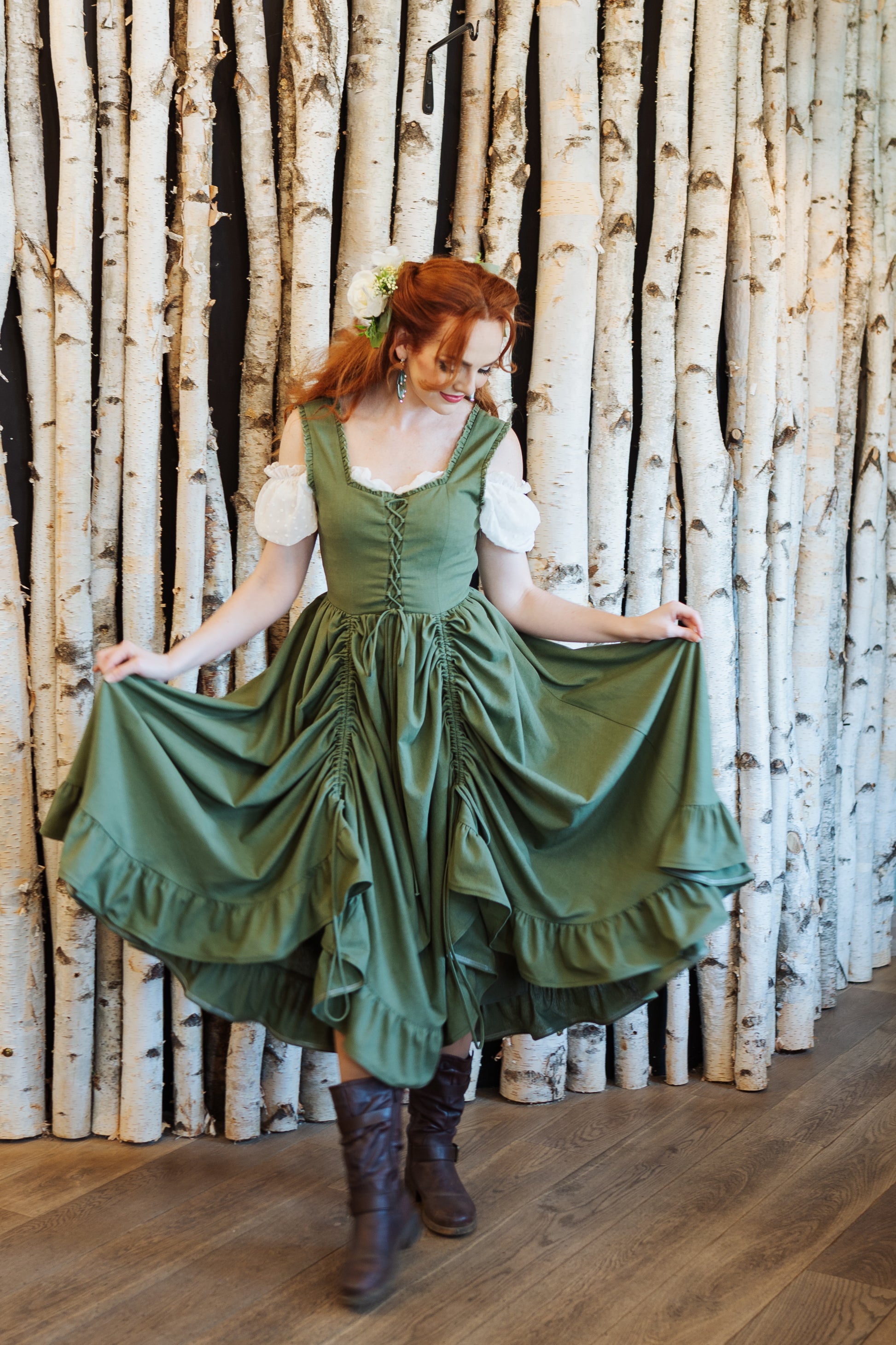 The Thyme Dress in the Cottagecore Collection | Whimsically Feminine Timeless Twirly-Worthy Dresses & Hair Bows | ChelseaReece.com The Thyme Dress in the Cottagecore Collection | Whimsically Feminine Timeless Twirly-Worthy Dresses & Hair Bows | ChelseaReece.com