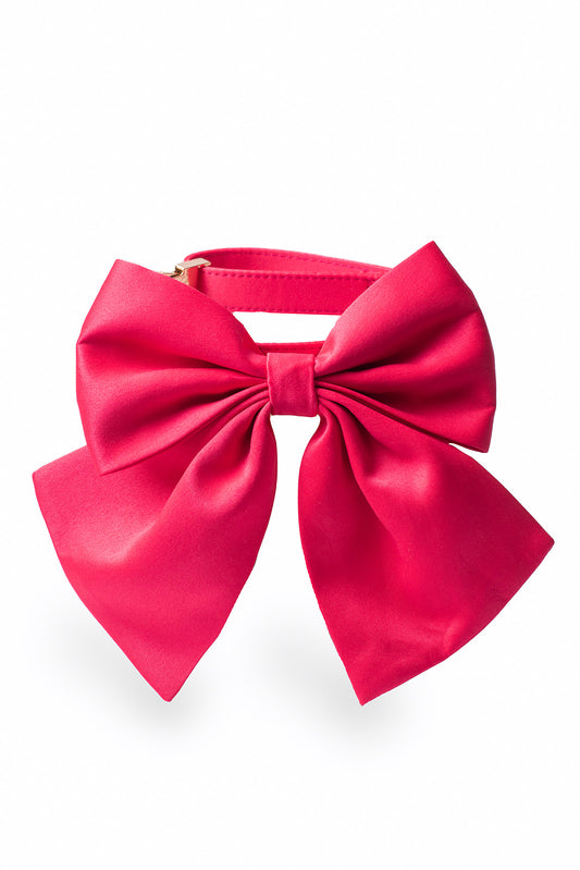 Bestie Pet Bow in Party Pink